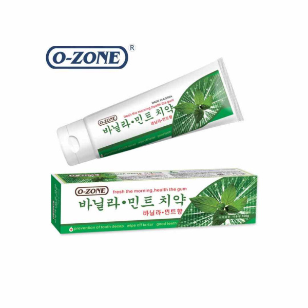 Зубная паста O-ZONE Мята и Ваниль100 г